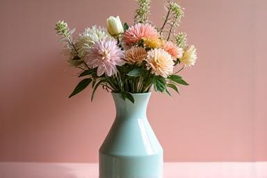 Florero con diseño floral único para ocasiones especiales