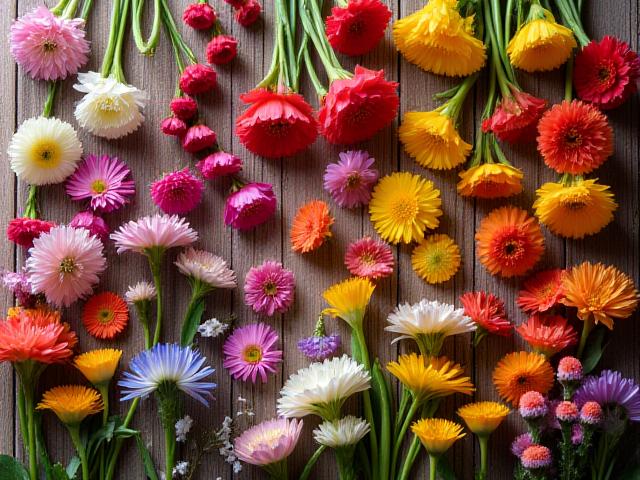 Flores frescas de temporada Colombia